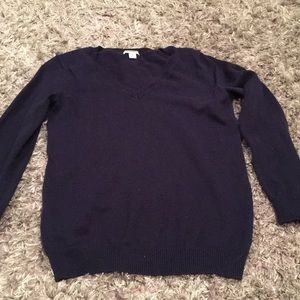 Navy blue sweater